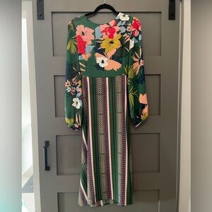 Lucia Dress by Traffic People size xl floral pattern colorful
